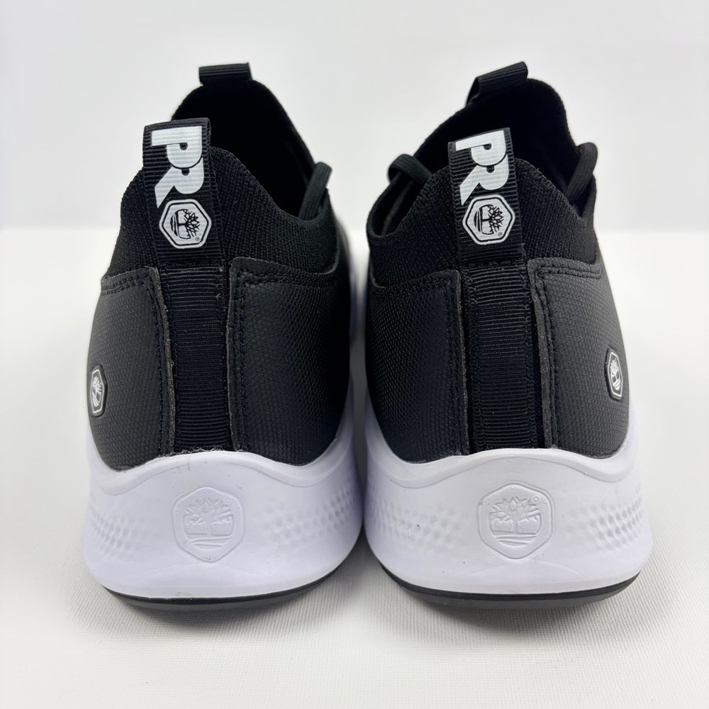 Timberland PRO Women’s Black Low-Profile Work Sneakers with White Midsole - Picture 6 of 12